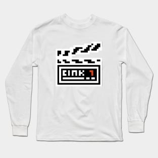 Pixel Art - Movie Ciak Long Sleeve T-Shirt